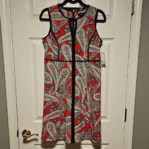 Phase Seven Sleeveless Paisley Dress
